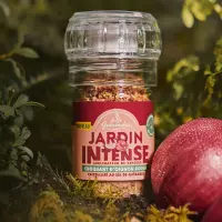 Jardin croquant d'oignon rouge