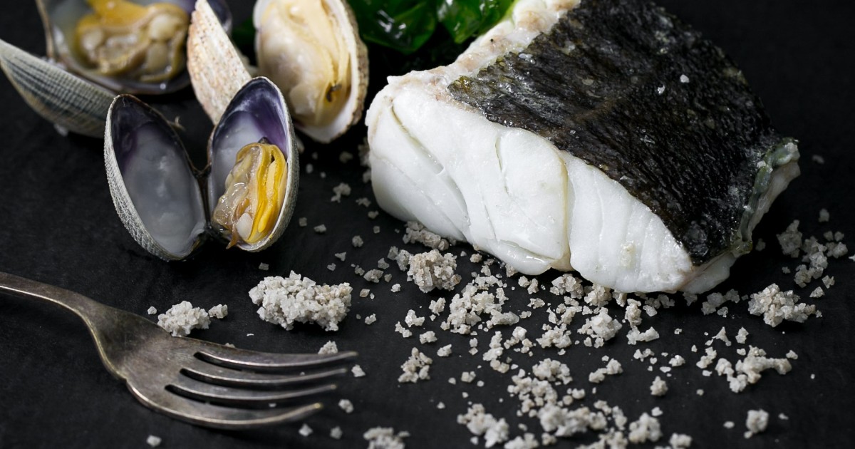 Stone-grilled cod | Le Guérandais