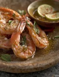 gambas croute de sel