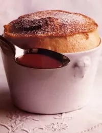Souffle au caramel