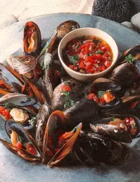Moules à la plancha