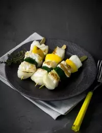 Brochettes de poisson