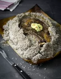 Cote de boeuf en croute de sel