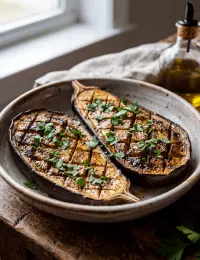 Aubergines grillées
