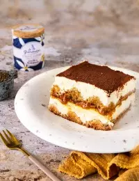 Tiramisu au caramel beurre salé à la vanille de Madagascar