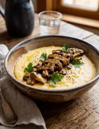 Polenta champignons