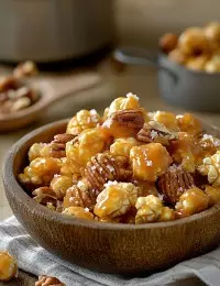 Pop-corn au caramel salé