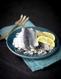 Sardines en croute de sel