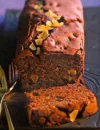 Cake au chocolat et au gingembre