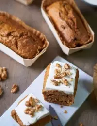 Mini carrot cake aux noix, épices et Fleur de sel