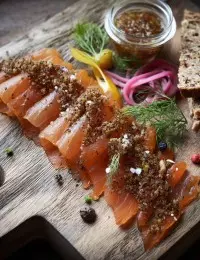 saumon gravlax sel de guérande