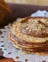Mini crêpes aux chocolats