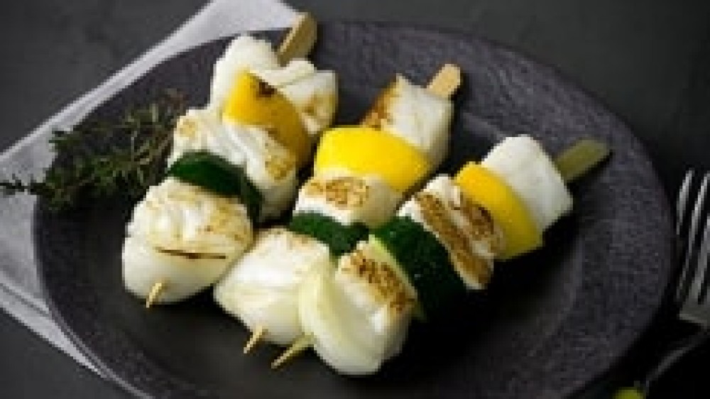 Brochettes de poisson