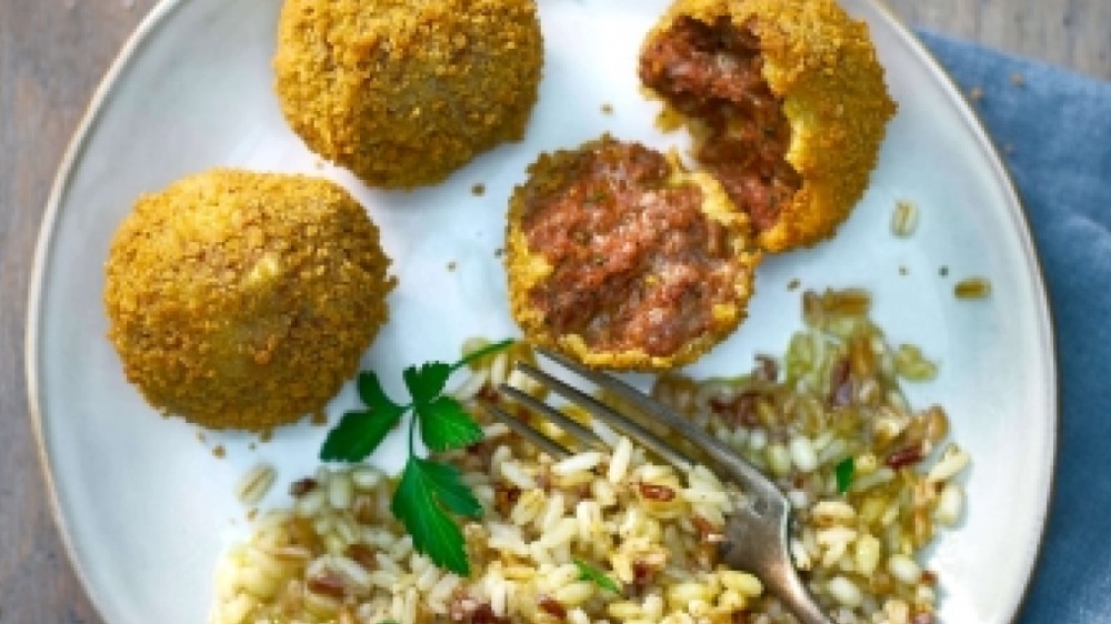 Knusprige Lammfleischbällchen