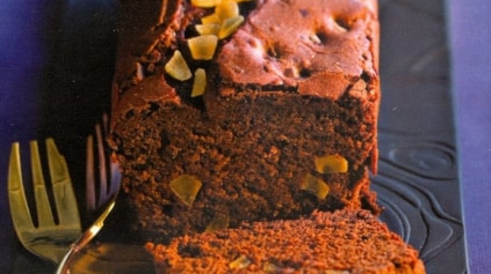 Cake au chocolat et au gingembre