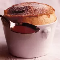 Souffle au caramel