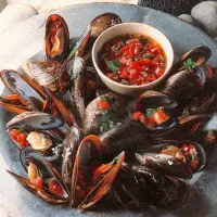 Moules à la plancha