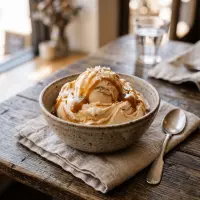 Glace caramel fleur de sel