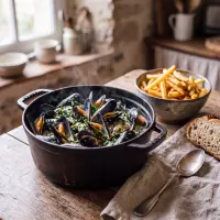 Recette de moules marinières au Sel de Guérande