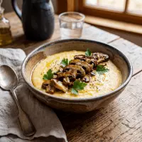 Polenta champignons