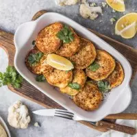 Croquette de chou ail et ciboulette